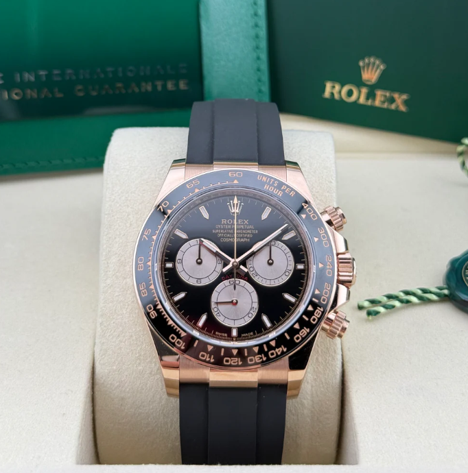 Rolex Daytona Everose Gold Black Dial