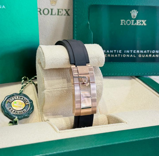 Rolex Daytona Everose Gold Black Dial