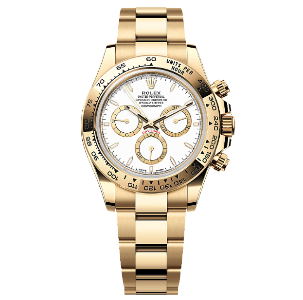 Rolex Daytona Acier Yellow Gold White Dial
