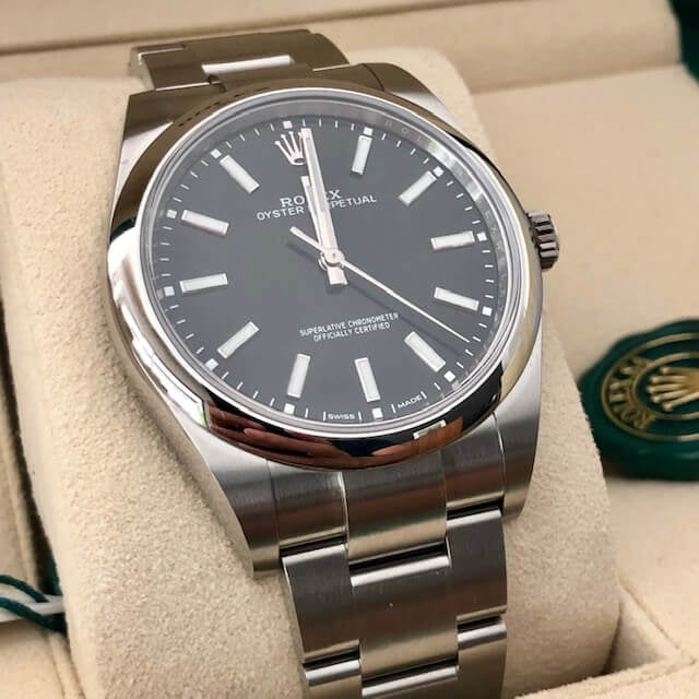 Rolex Oyster Classique 124300 Noire 41mm