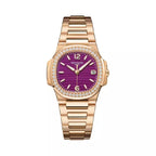 Patek Philippe Nautilus 7010/1R-013 Or rose et diamants Cadran violet