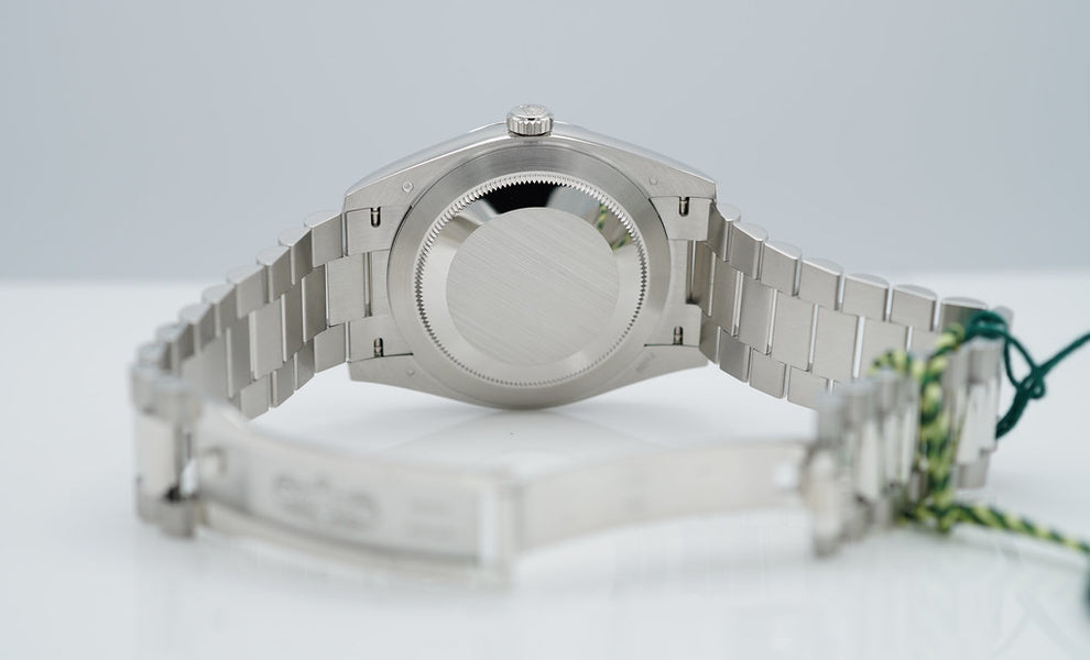 Rolex DAY DATE PLATINUM ICE BLUE