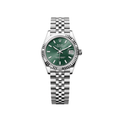 Datejust Vert acier Oystersteel et gris Femme
