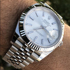 RX Montre Datejust 41 Blanc Jubilé Pour Homme
