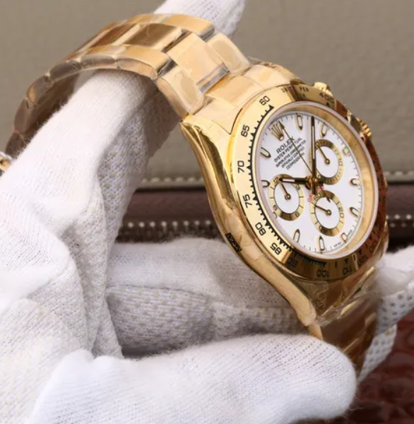 Rolex Daytona Acier Yellow Gold White Dial