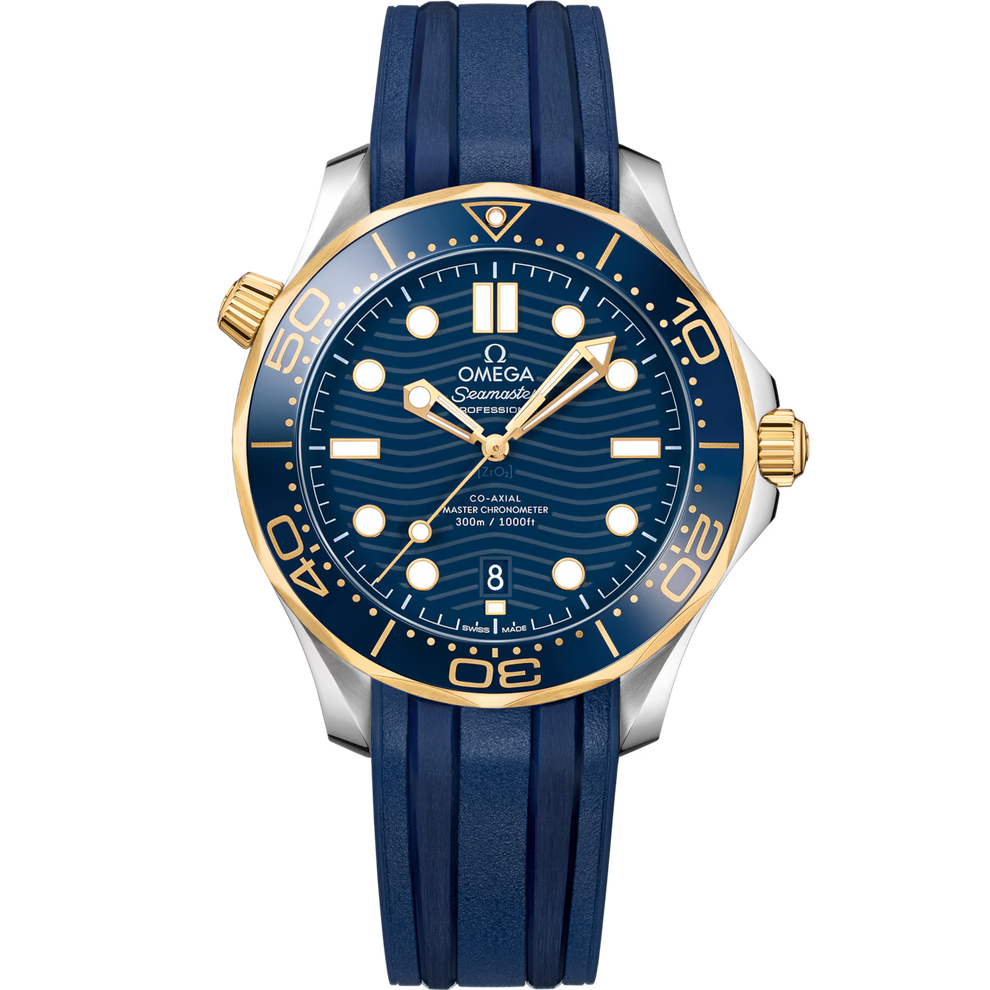 OMEGA SEAMASTER DIVER BLUE GOLD