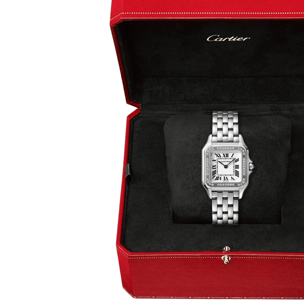 Cartier Panthère Sertie Argenté