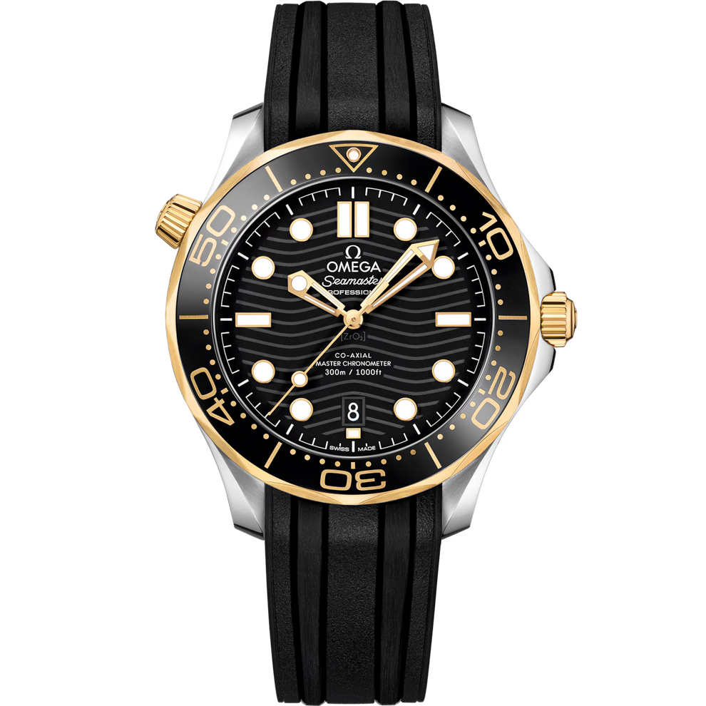 OMEGA SEAMASTER DIVER BLACK GOLD