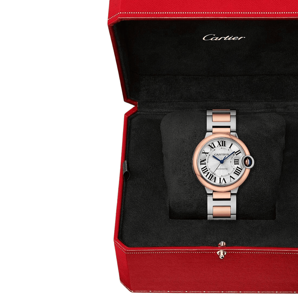 CARTIER Ballon Bleu Argenté/or rose