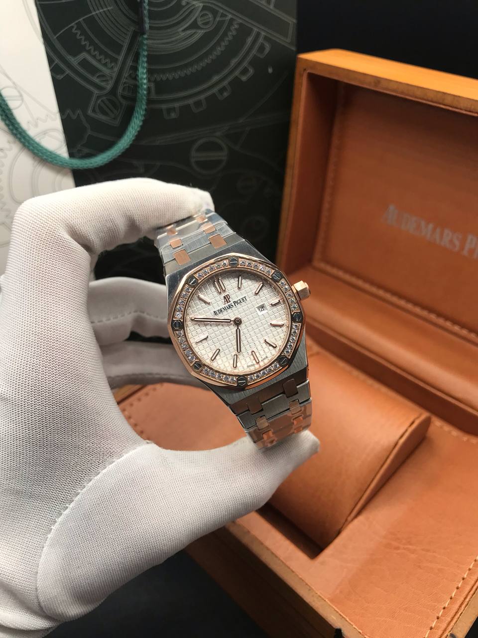 Montre Audemars Piguet Royal Oak 67651SR Pour Femme