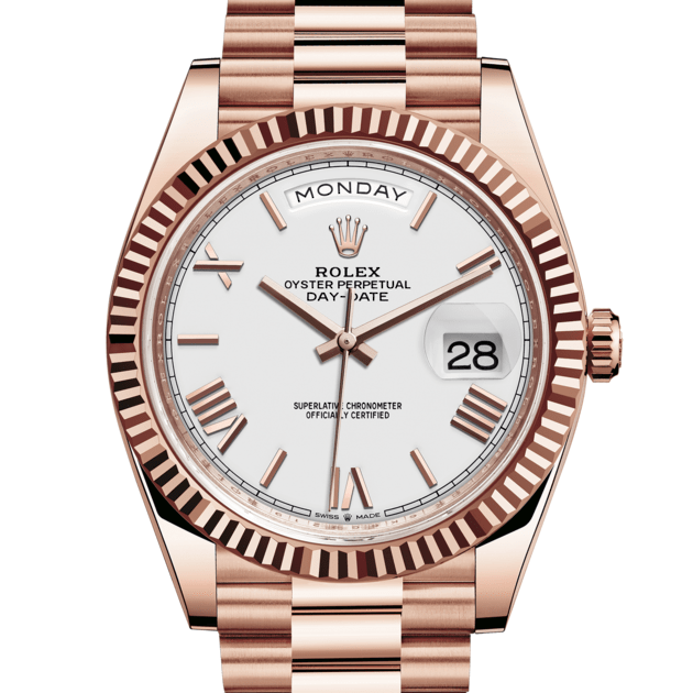 RX Day-Date Romain Or Rose