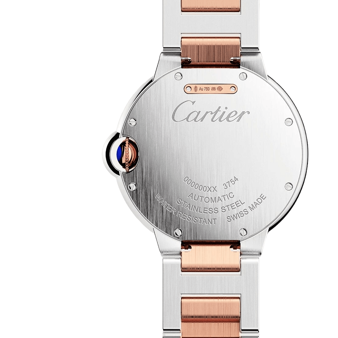 CARTIER Ballon Bleu Argenté/or rose