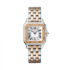 CARTIER PANTHÈRE ARGENTÉ ROSE PIERRES