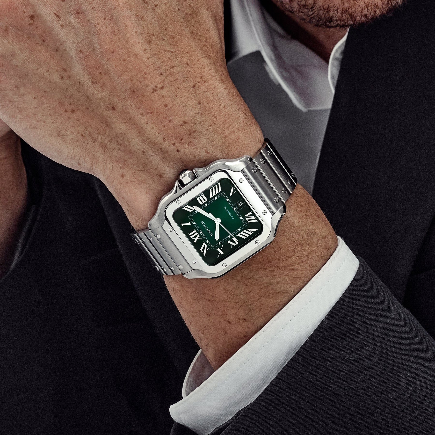 Cartier Santos Large WSSA0062 Stainless Steel