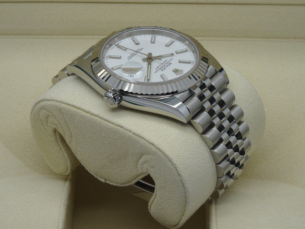RX Montre Datejust 41 Blanc Jubilé Pour Homme