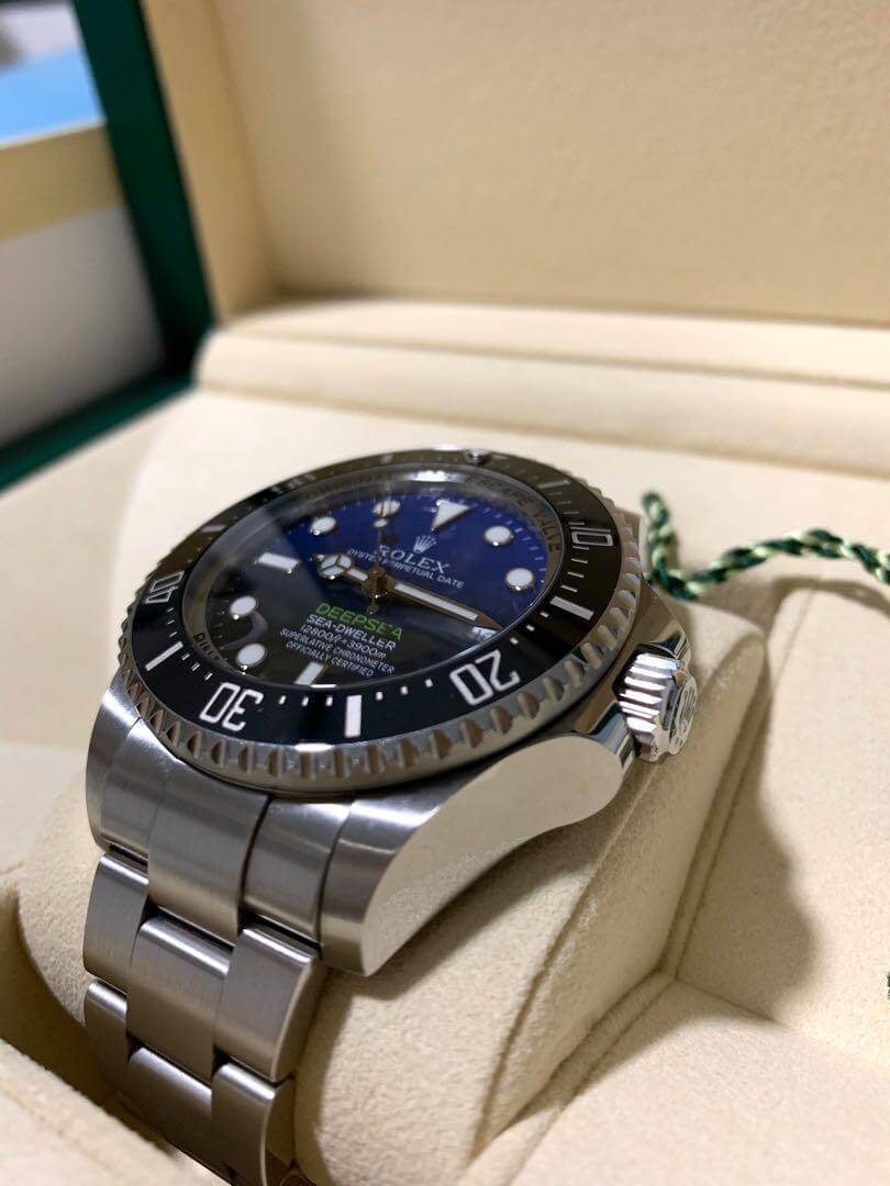 RX Sea Dweller Deepsea Cadran Bleu 126660 Pour Homme