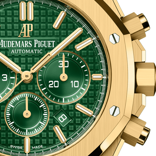 AP Royal Oak Chronograph Or Jaune/Vert