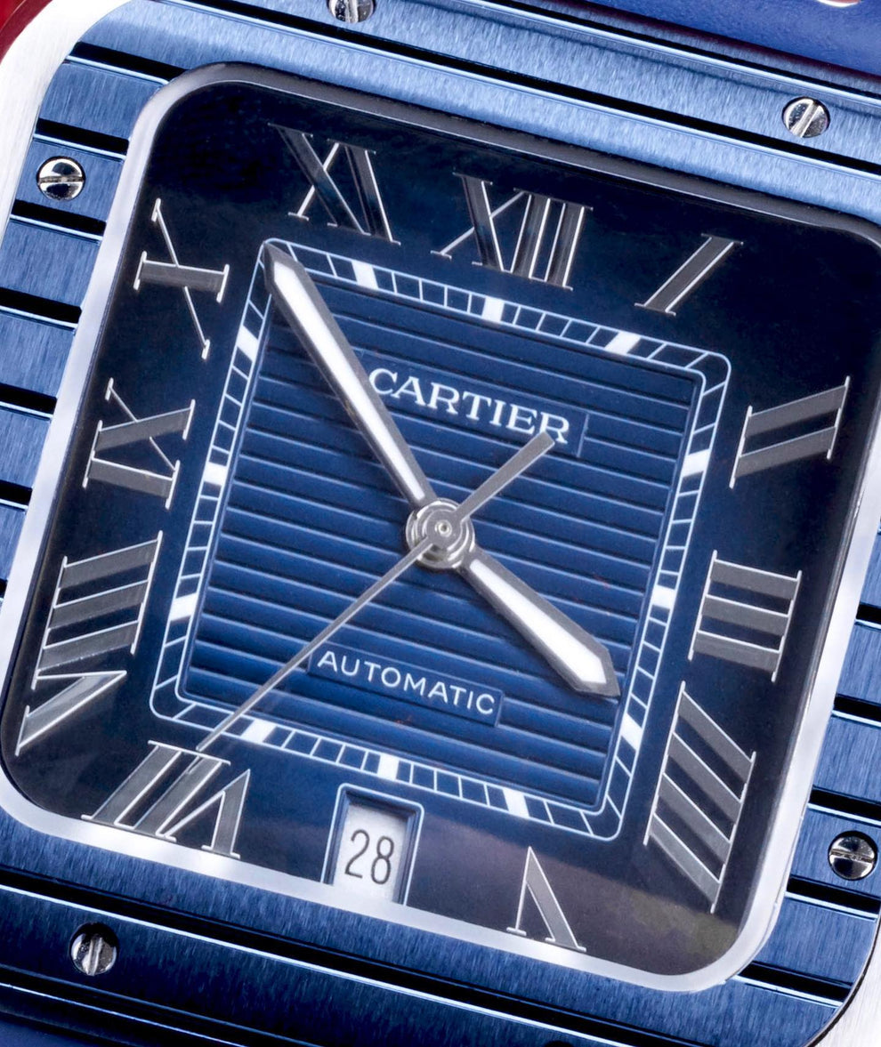 CARTIER SANTOS BLEU