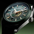 MONTRE OMEGA SEAMASTER POUR HOMME EN CAOUTCHOUC VERT