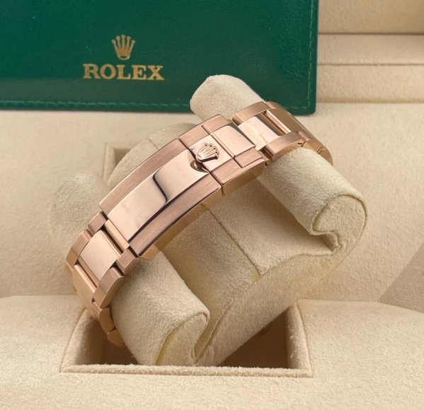 Rolex Daytona Acier Everose Gold Black Dial