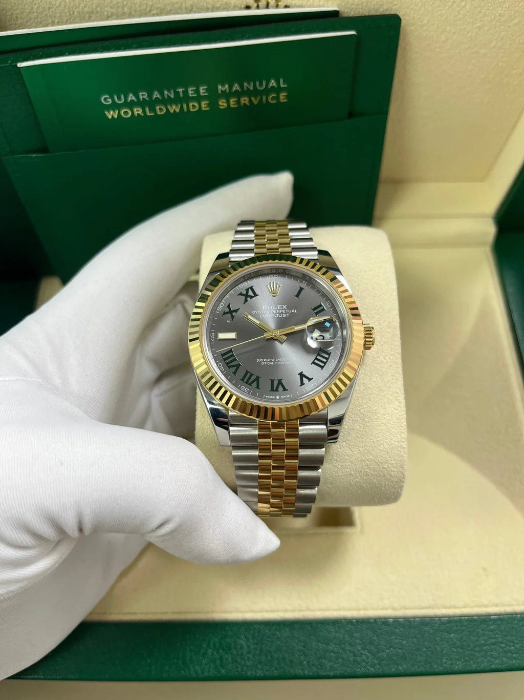 Rolex Datejust 41 Two-Tone Yellow Gold