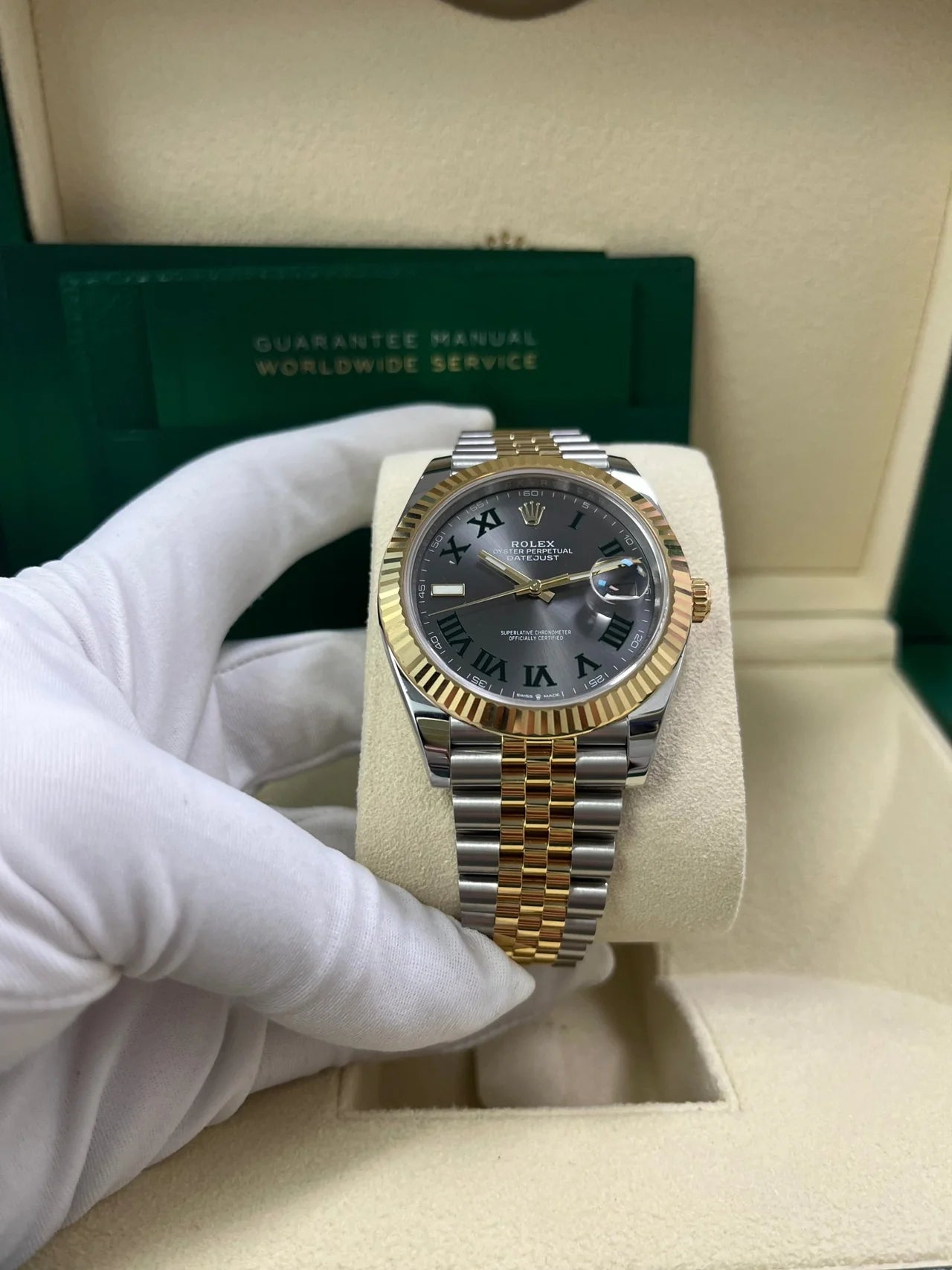 Rolex Datejust 41 Two-Tone Yellow Gold