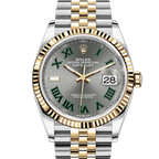 DATEJUST JAUNE/GRIS