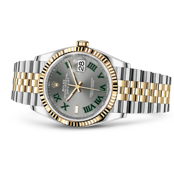 DATEJUST JAUNE/GRIS