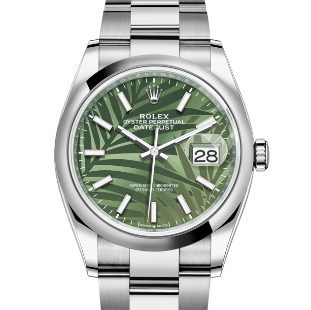 DATEJUST VERT OLIVE