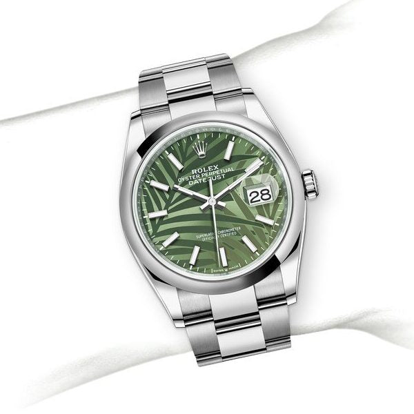 DATEJUST VERT OLIVE