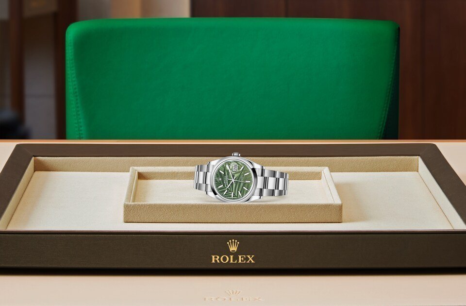 DATEJUST VERT OLIVE