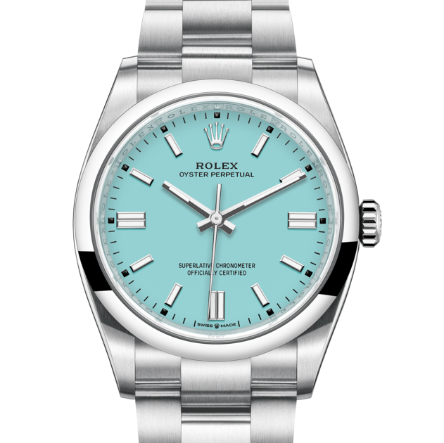 oyster perpetual bleu ciel 36mm