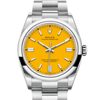 oyster perpetual jaune 36mm