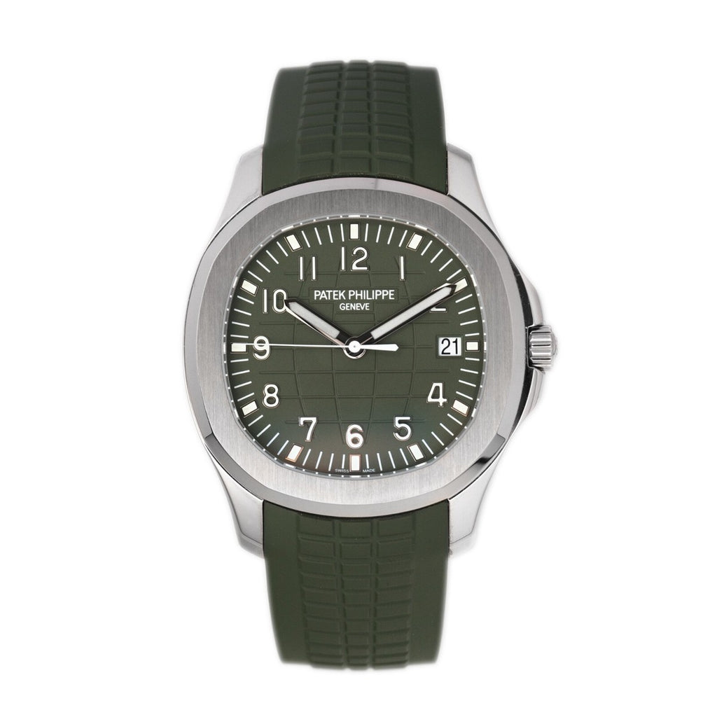 Montre homme Patek Philippe Aquanaut vert kaki 5168G-010 2020