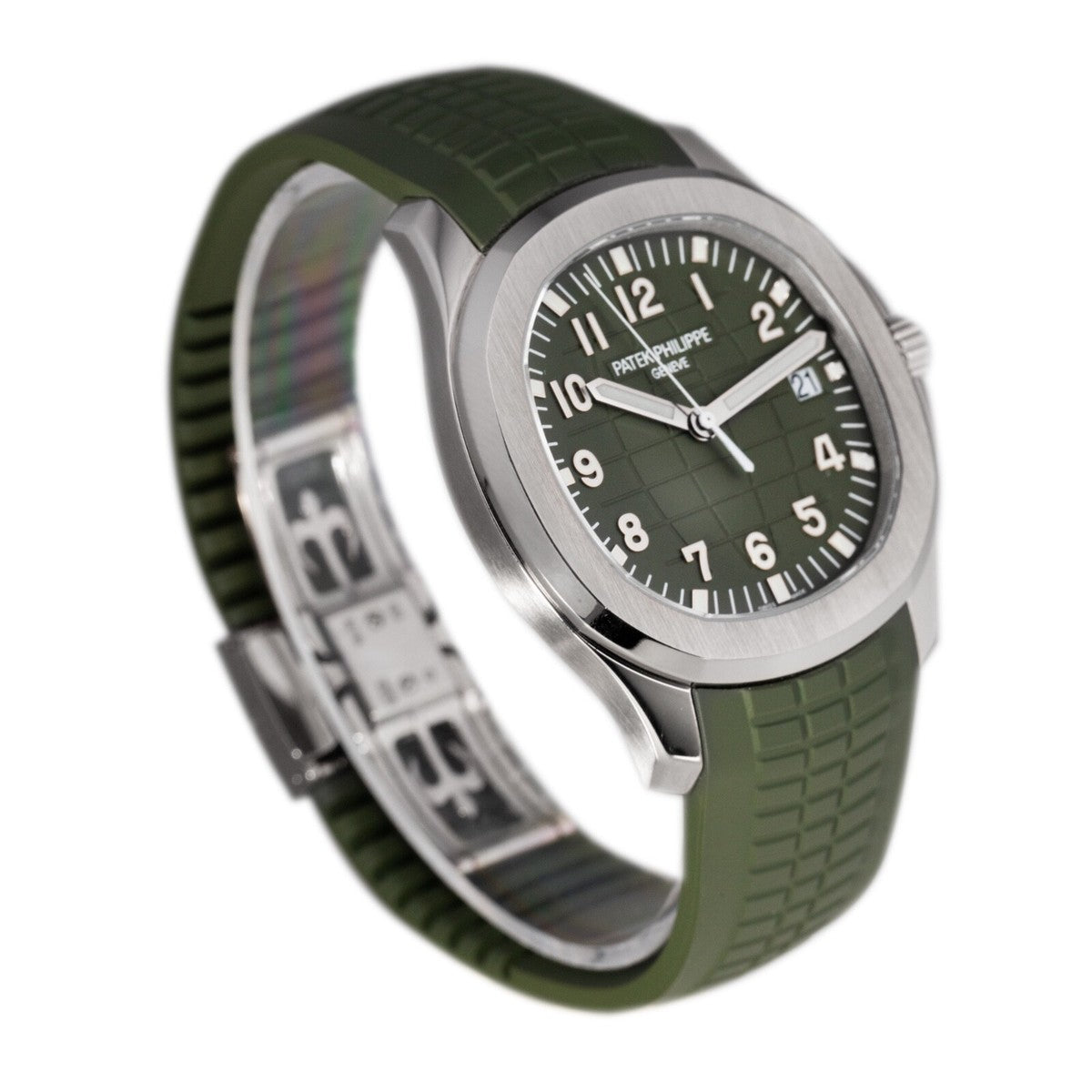 Montre homme Patek Philippe Aquanaut vert kaki 5168G-010 2020