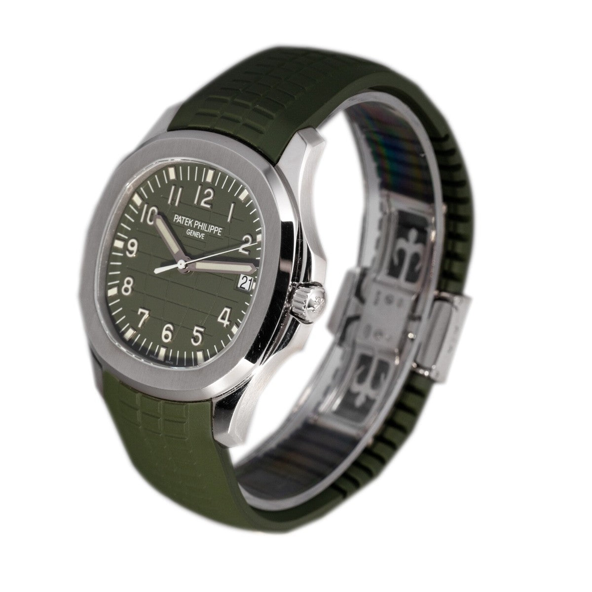 Montre homme Patek Philippe Aquanaut vert kaki 5168G-010 2020