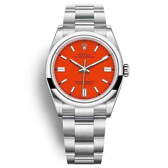 oyster perpetual orange 36mm