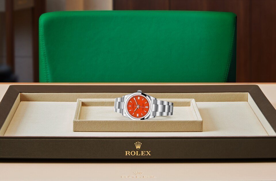oyster perpetual orange 36mm