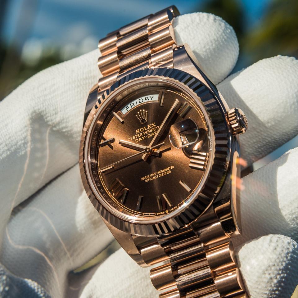Rolex Day-Date
Day-Date 40mm Chocolate Dial 228235