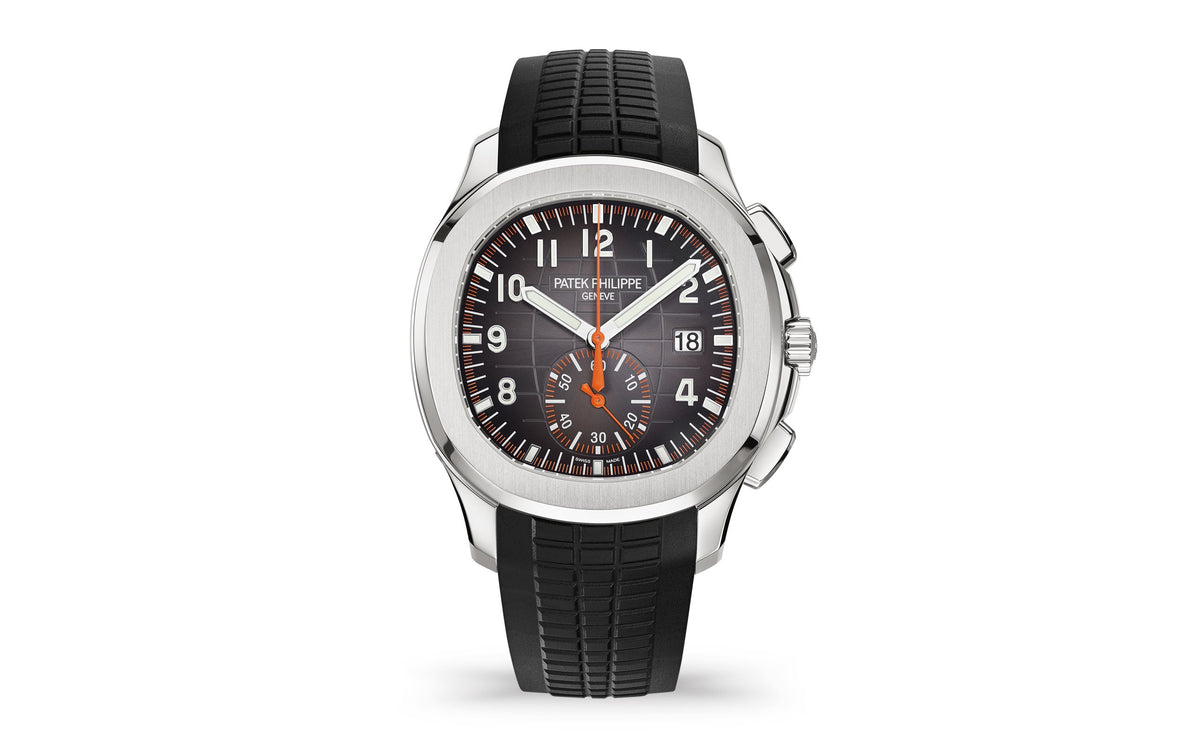 Patek Philippe Aquanaut
NEW 2026 Aquanaut 5968A-001 “ORANGE AQUA” Black Dial Orange Accents Stainless Steel Tropical Strap 42mm